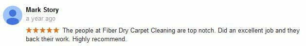 Fiber Dry Carpet Cleaning Dayton Ohio google review7