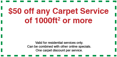 50 off carpet cleaning
